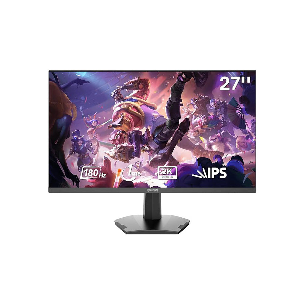 Redragon Mirror GM27X5IPS 27-inch FHD(1920 x 1080), 180Hz Refresh Rate - Black & Red