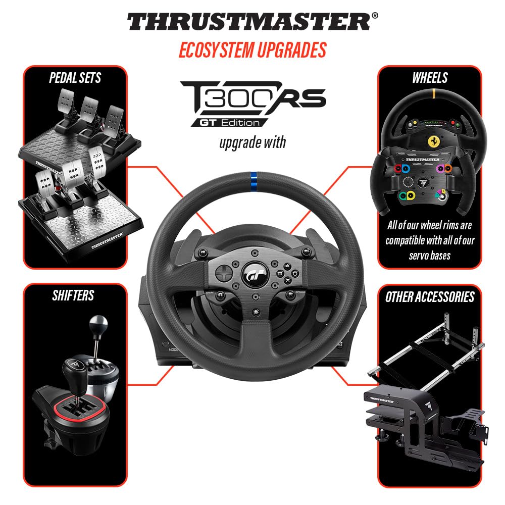 Thrustmaster T300RS GT Steering Wheel Set – Premium Force