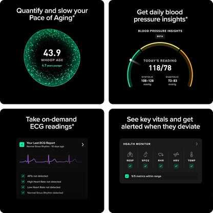 WHOOP Life 5.0/MG Activity Tracker - 12 Month Membership