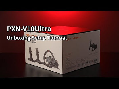 PXN V10 Ultra Direct Drive Racing Wheel for PC, PS4, Xbox Series X|S & Xbox One