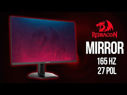 Redragon Mirror GM27X5IPS 27-inch FHD(1920 x 1080), 180Hz Refresh Rate - Black & Red