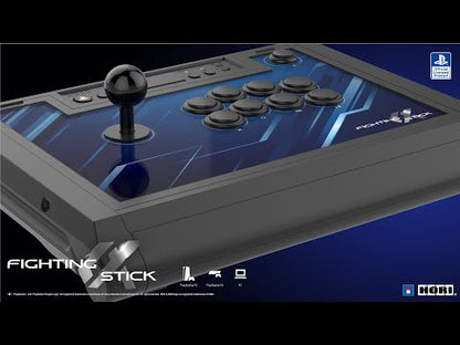 HORI PlayStation 5 Fighting Stick Alpha - Tournament Grade Fightstick for PS5, PS4, PC