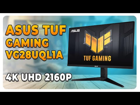ASUS TUF Gaming 28” 4K 144HZ DSC HDMI 2.1, Monitor (VG28UQL1A