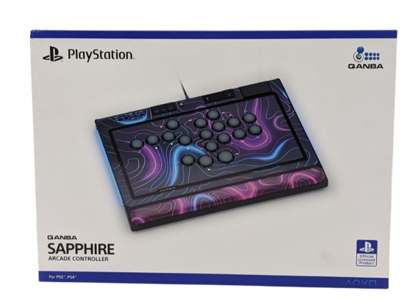 Qanba Sapphire S1 Leverless Arcade Controller Joystick for PS5,PS4,PC