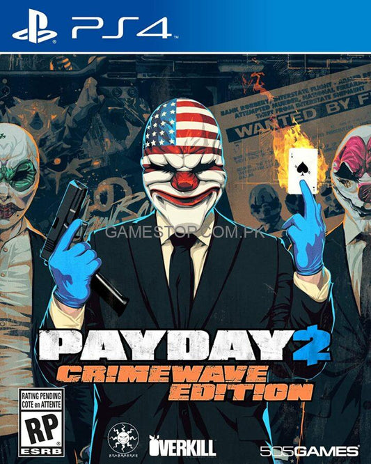 Payday 2 Crimewave PS4 - GameStop Pakistan