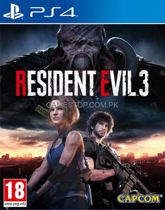 Resident Evil 3 Remake PS4 - GameStop Pakistan