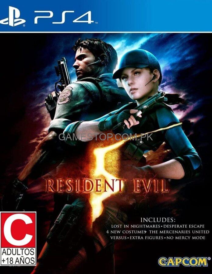 Resident Evil 5 PS4 - GameStop Pakistan