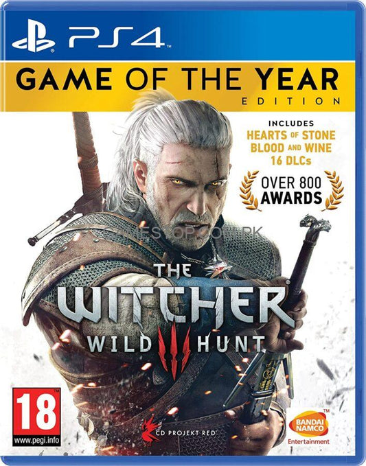 The Witcher 3 Game of the Year Edition PS4 - GameStop Pakistan