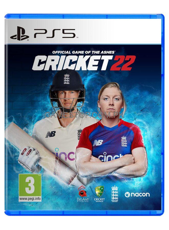 Cricket 22 PS5 - GameStop Pakistan