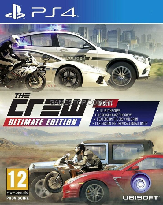 The Crew Ultimate Edition PS4 - GameStop Pakistan