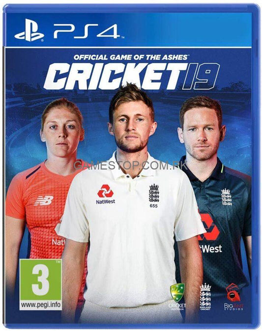 Cricket 19 The Official Game of the Ashes PS4 - GameStop Pakistan