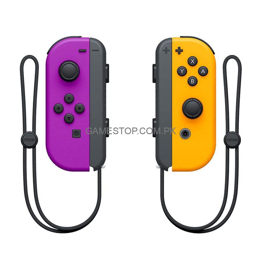 Nintendo Switch Joycon Neon-Purple Neon-Orange (L-R)