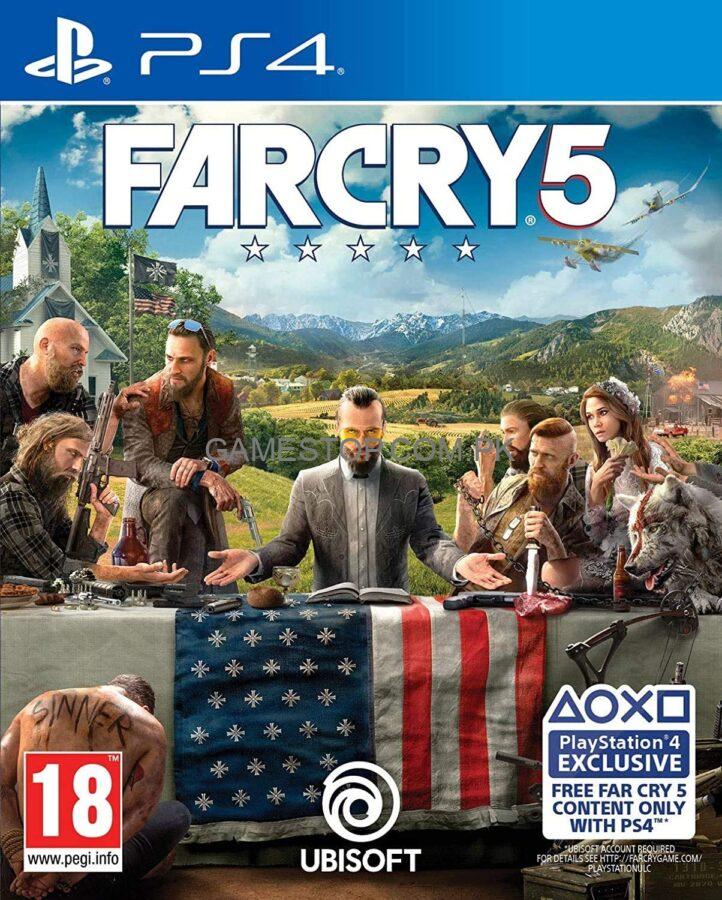 Far Cry 5 PS4 - GameStop Pakistan