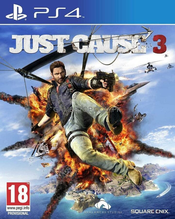 Just Cause 3 Day 1 Edition PS4 - GameStop Pakistan