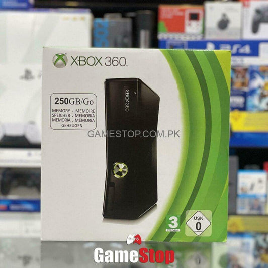 Microsoft Xbox 360 250GB Slim Model ( Jtaged Modified ) - GameStop Pakistan