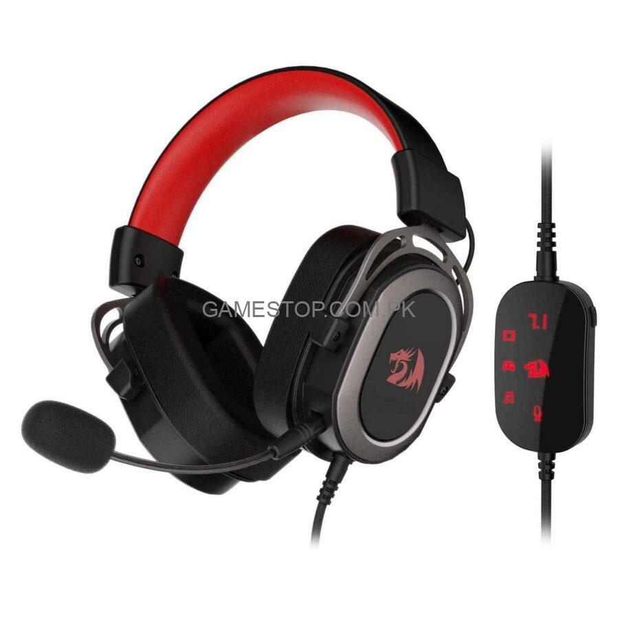 Redragon H710 Helios USB Wired Gaming Headset, 7.1 Surround Sound - GameStop Pakistan