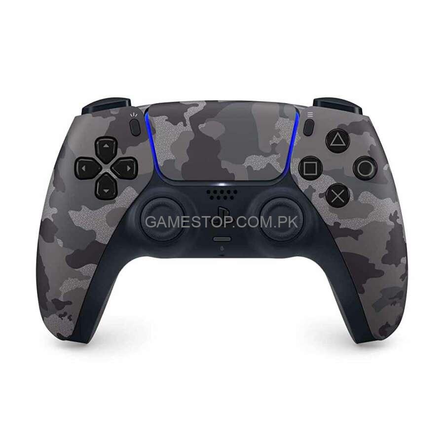 DualSense Wireless Controller – Gray Camouflage - GameStop Pakistan