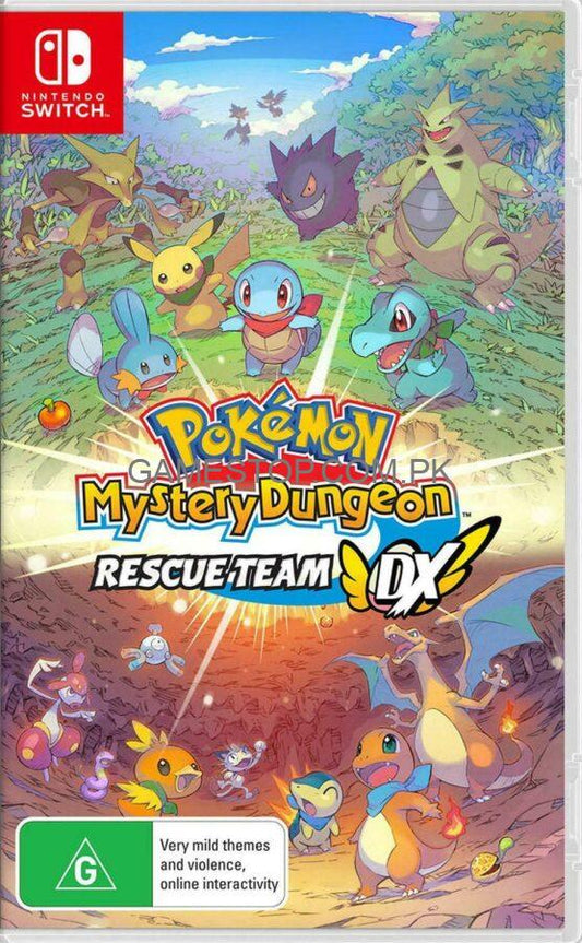 Pokemon Mystery Dungeon Rescue Team Nintendo Switch