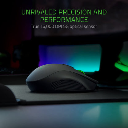 Razer Naga Trinity Gaming Mouse - Chroma RGB - Interchangeable Side Plate - Mechanical Switches