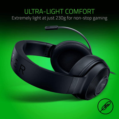 Razer Kraken X Lite Wired 7.1 Gaming Headset - Black