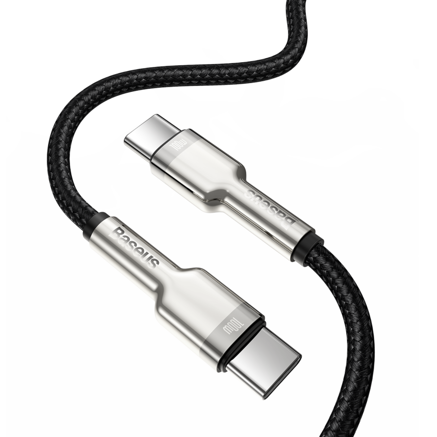 Baseus Cafule Series Metal Data Cable Type-C to Type-C 100W ( 2M ) - GameStop Pakistan