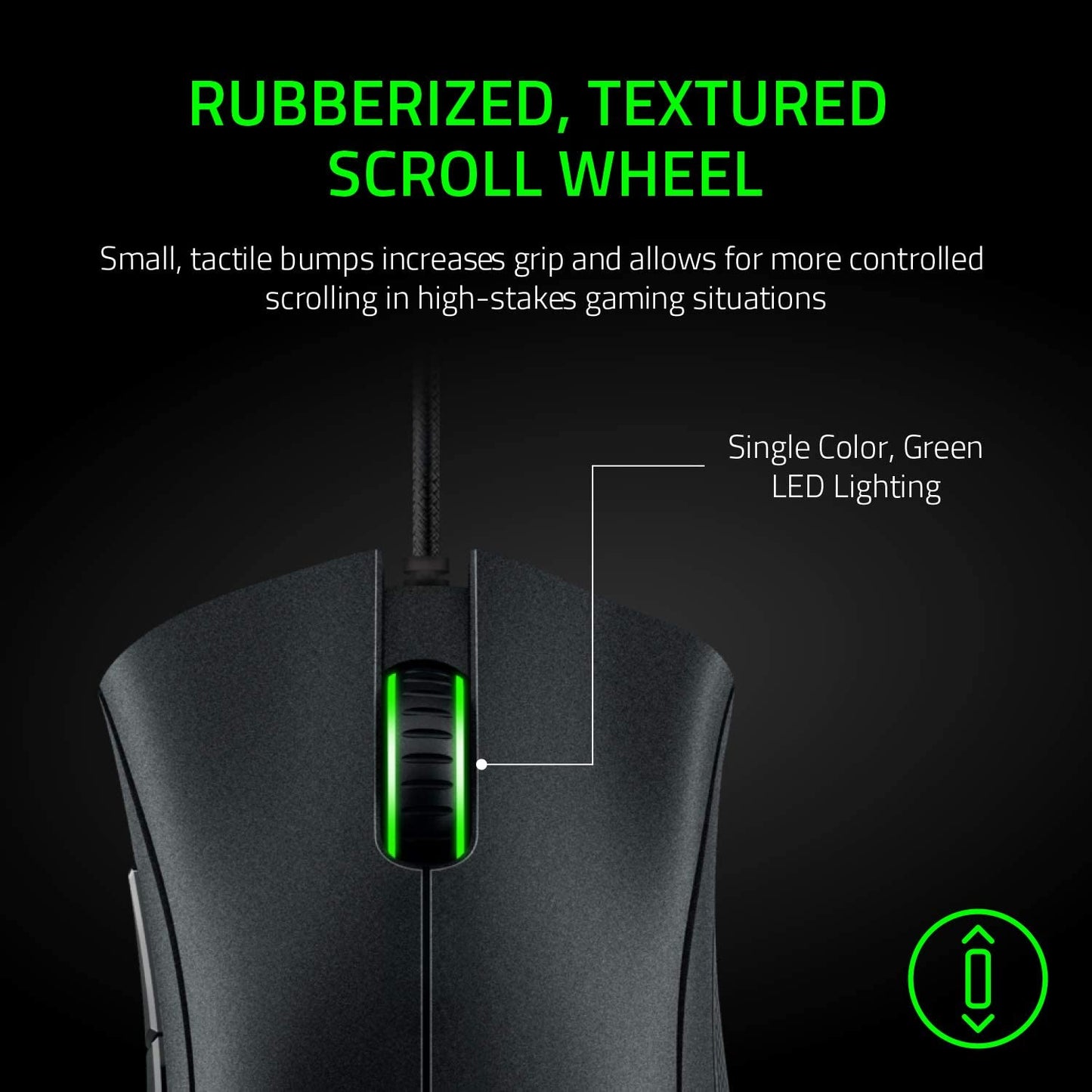 Razer DeathAdder Essential Gaming Mouse Mechanical Switches Rubber Side Grips Classic Black