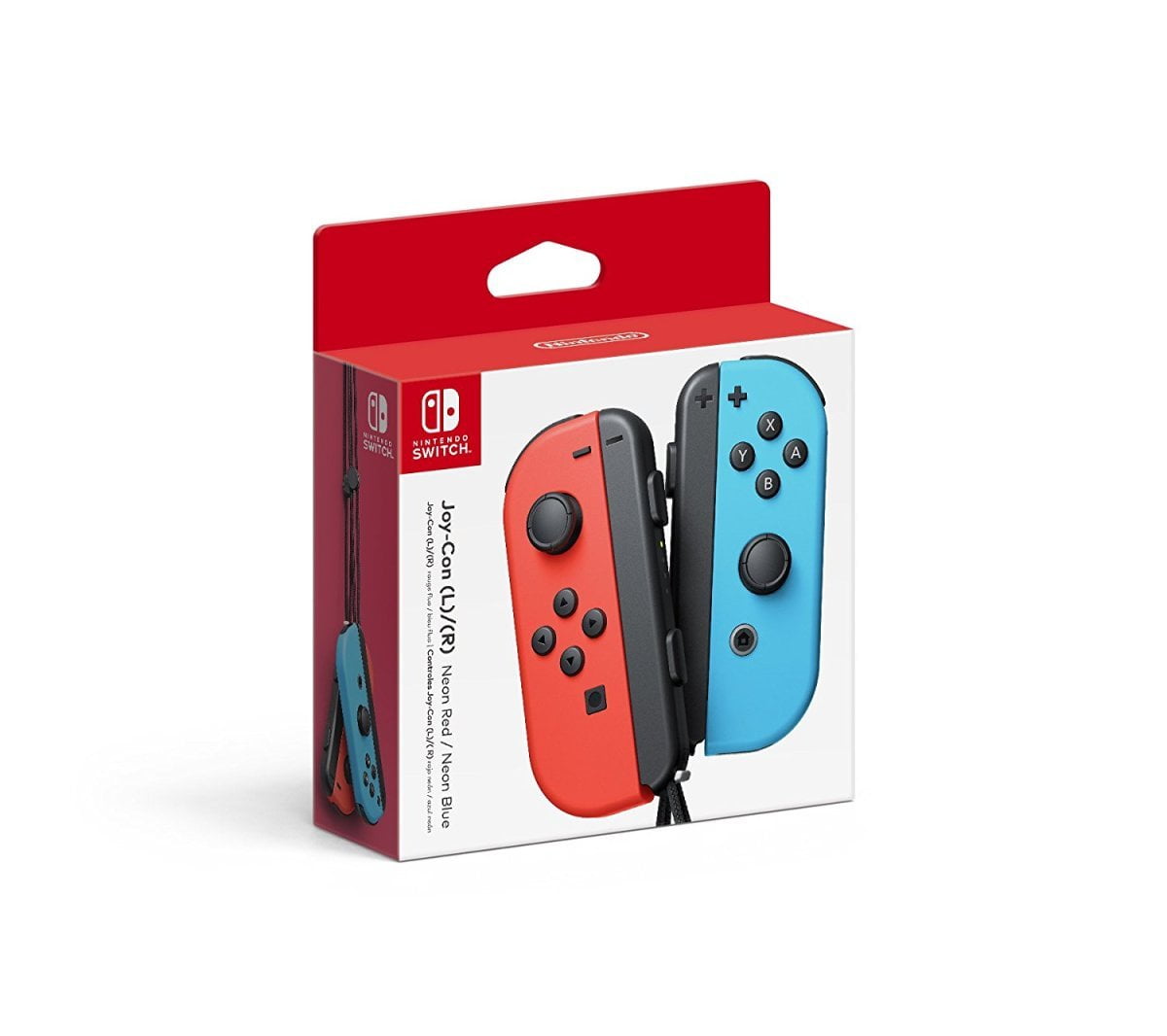 Nintendo Switch JoyCon Neon-Red Neon-Blue