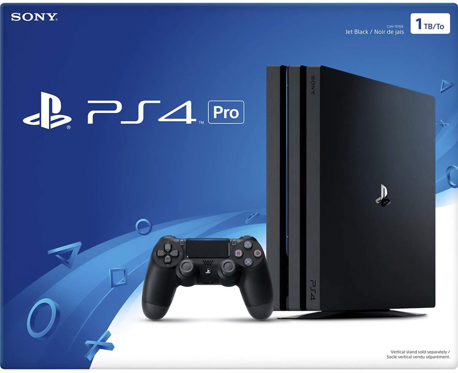 Sony PlayStation 4 Pro 1TB Standard Official (Non-jailbreak) 4K