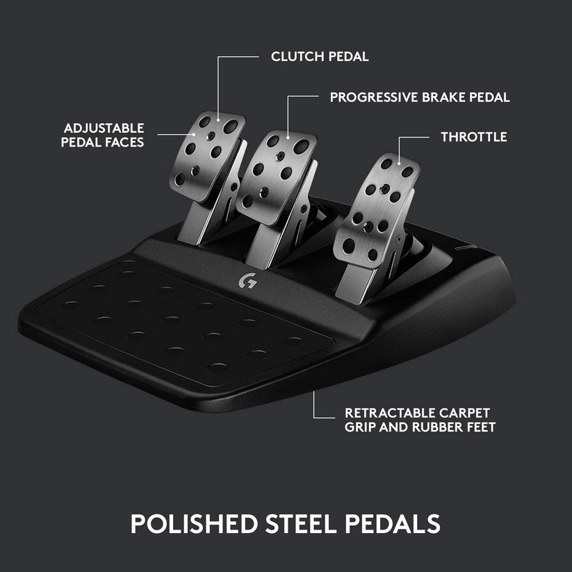 Logitech G923 Racing Wheel and Pedals for PS5, PS4 and PC – GameStop ...