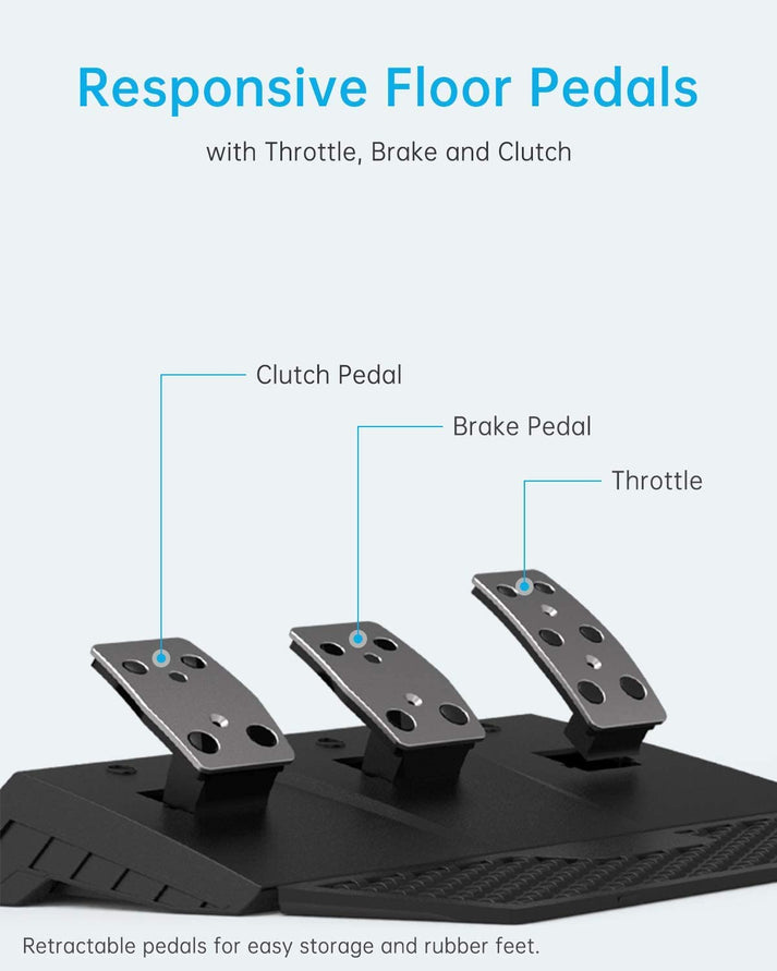 PXN V9 Gaming Racing Wheel with Pedals and Gear Shifter – GameStop Pakistan