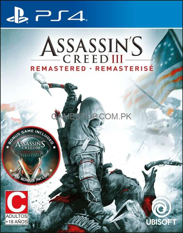 Assassin's Creed III: Remastered - PlayStation 4 - GameStop Pakistan