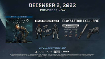 The Callisto Protocol Day One Edition - PS5 - GameStop Pakistan