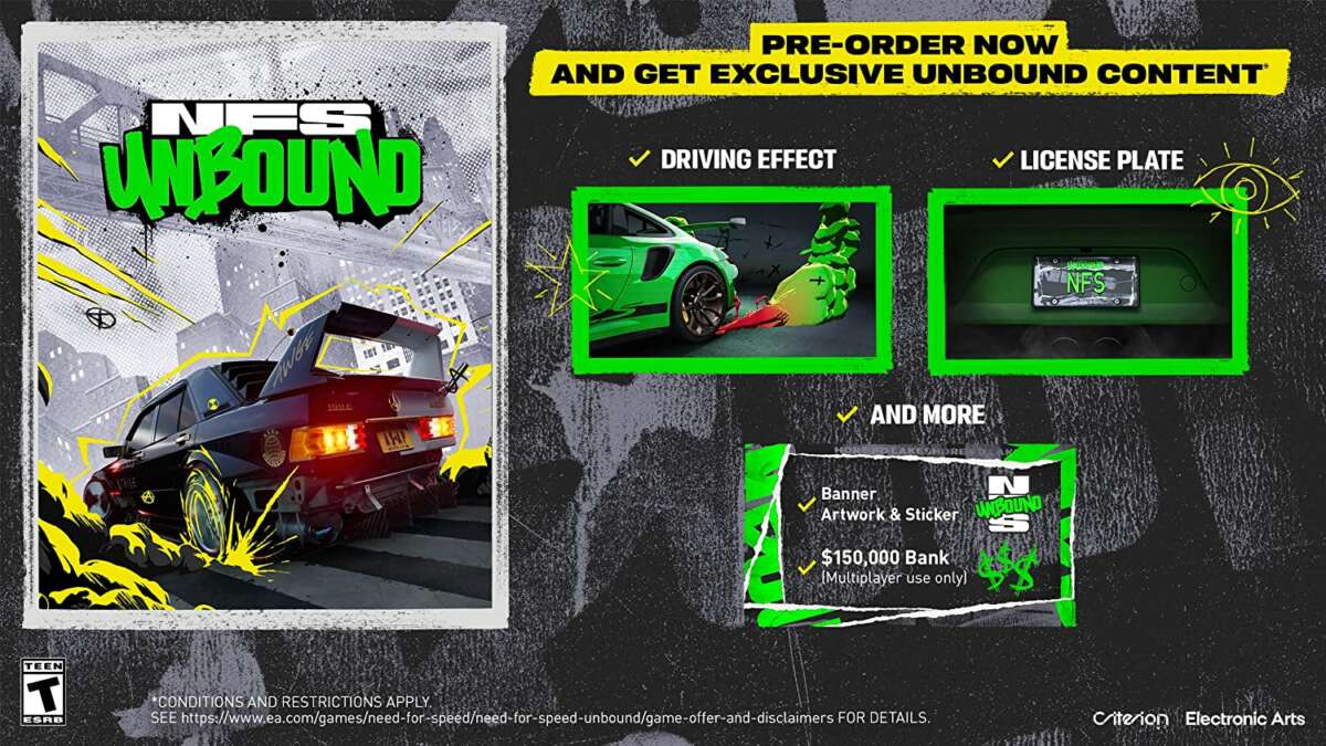 Need for Speed Unbound - PS5 - GameStop Pakistan