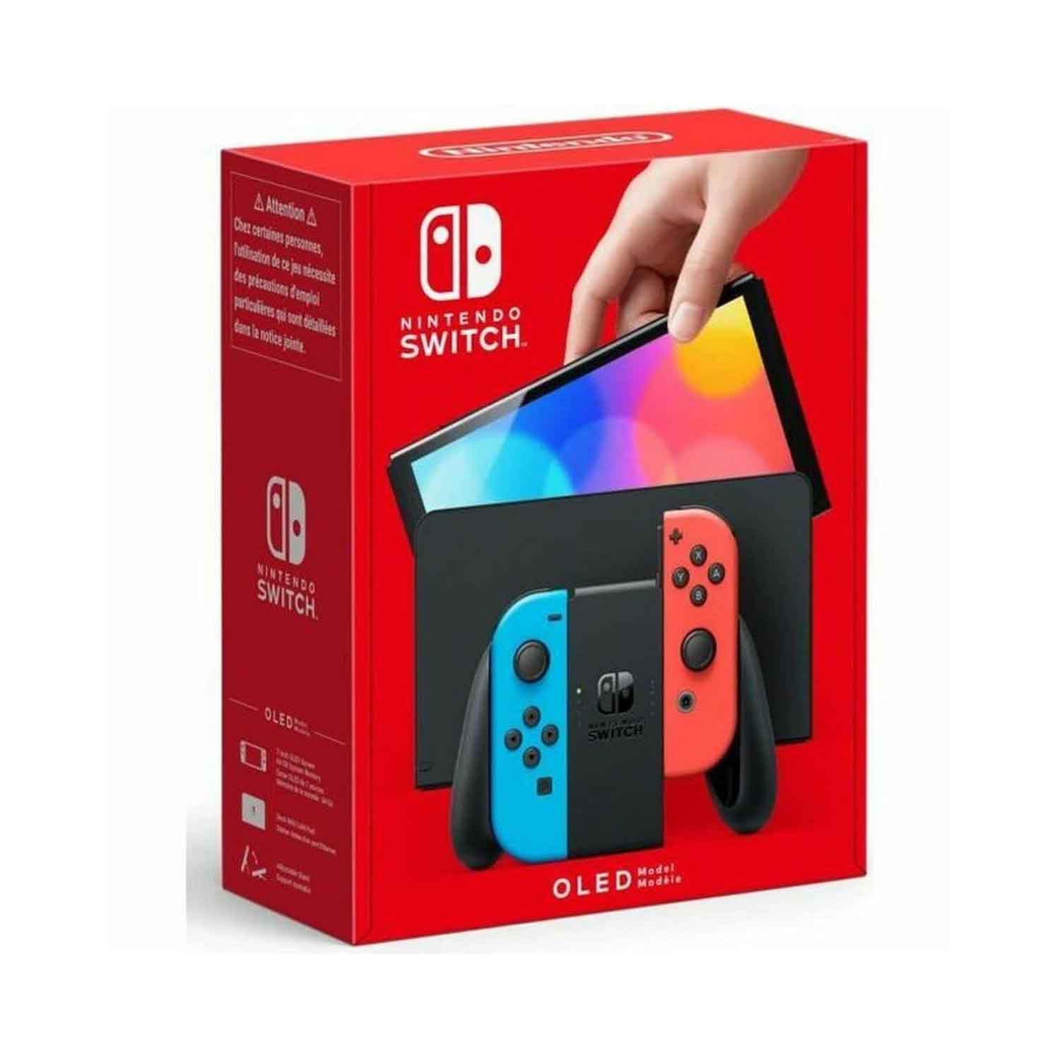 Nintendo Switch (OLED Model) Neon Red & Neon Blue Joy-Con - GameStop Pakistan