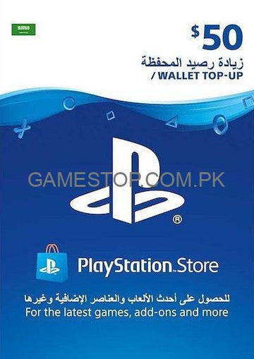 PlayStation Network Gift Cards Digital Code - GameStop Pakistan