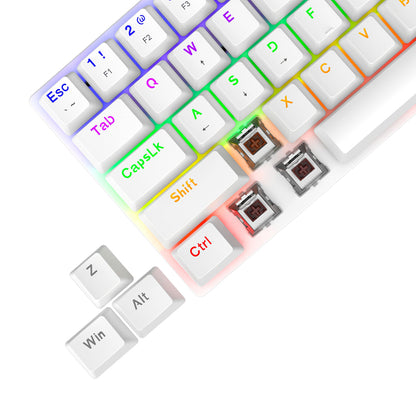 T-DAGGER Arena T-TGK321 Mechanical Gaming Keyboard (White)