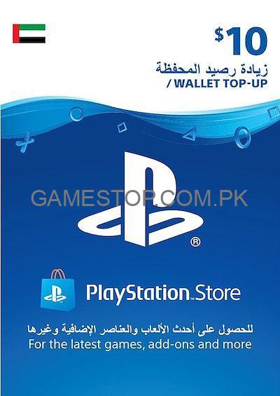 PlayStation PSN Digital Code $10 (UAE account) - GameStop Pakistan