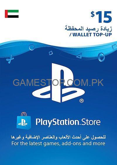 PlayStation PSN Digital Code $15 (UAE account) - GameStop Pakistan