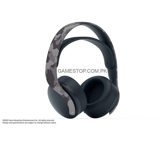 PlayStation Pulse 3D Wireless Headset - (Gray Camouflage)