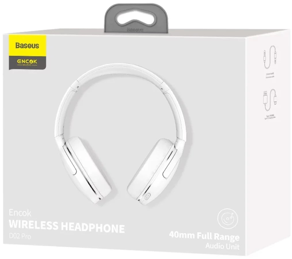 Baseus D02 Pro Wireless Headphones Bluetooth Headset